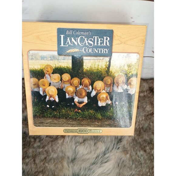 Bill Colemans Lancaster Country Class Photo 1000-Piece Puzzle Premium Amish Lif - Picture 1 of 5